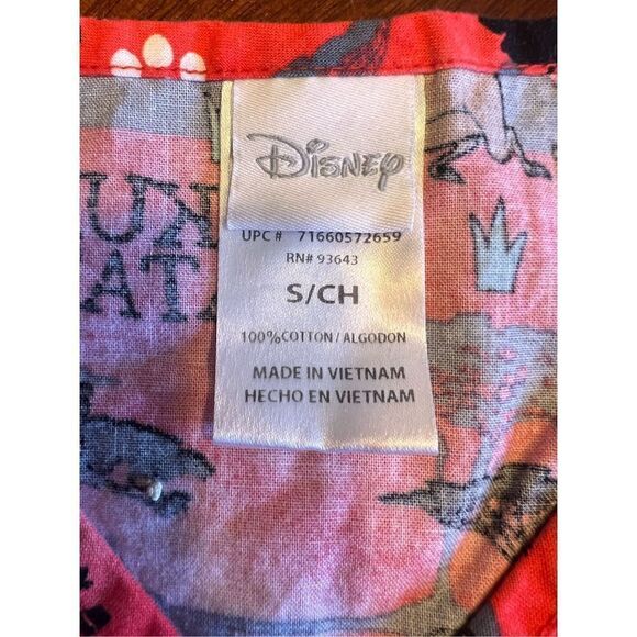 Women's Ladies Disney lion king Hakuna Matata No Worries Scrub Top Cotton small - Picture 3 of 4